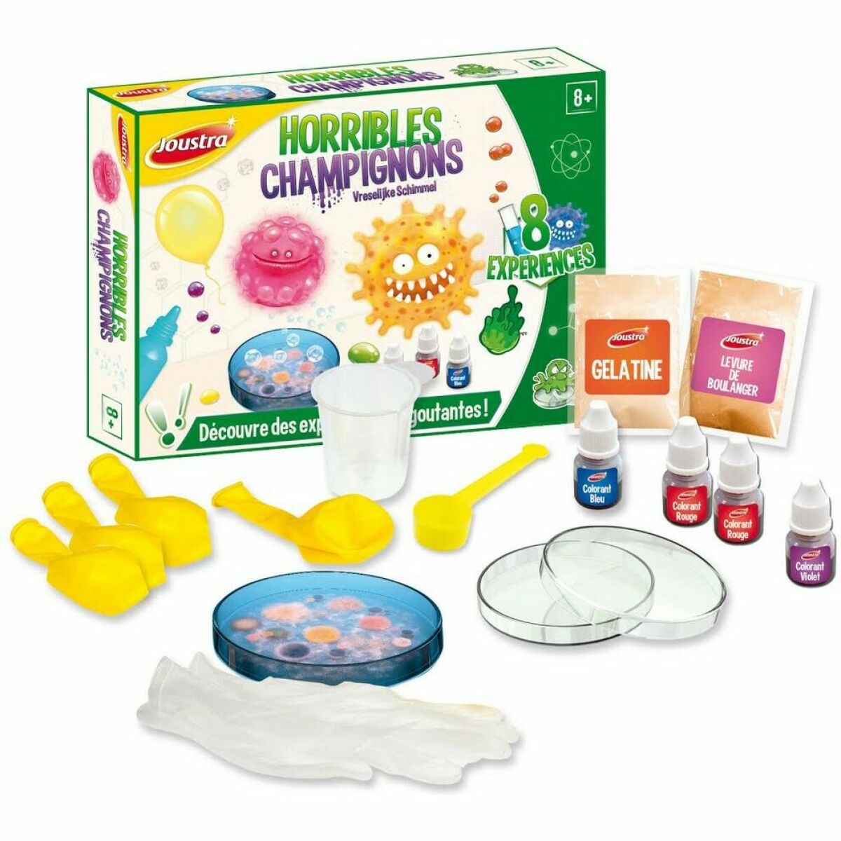 Coffret d'expérimentation de moisissures terribles Joustra