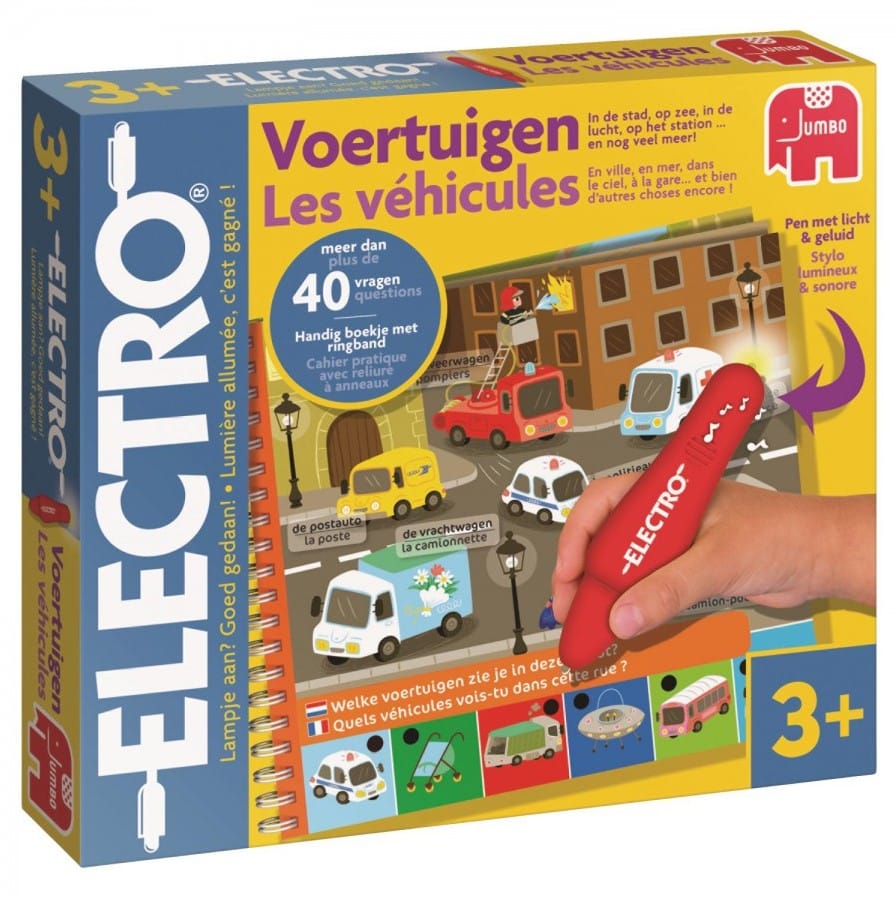 Jeu éducatif de mini véhicules Electro Jumbo Wonderpen