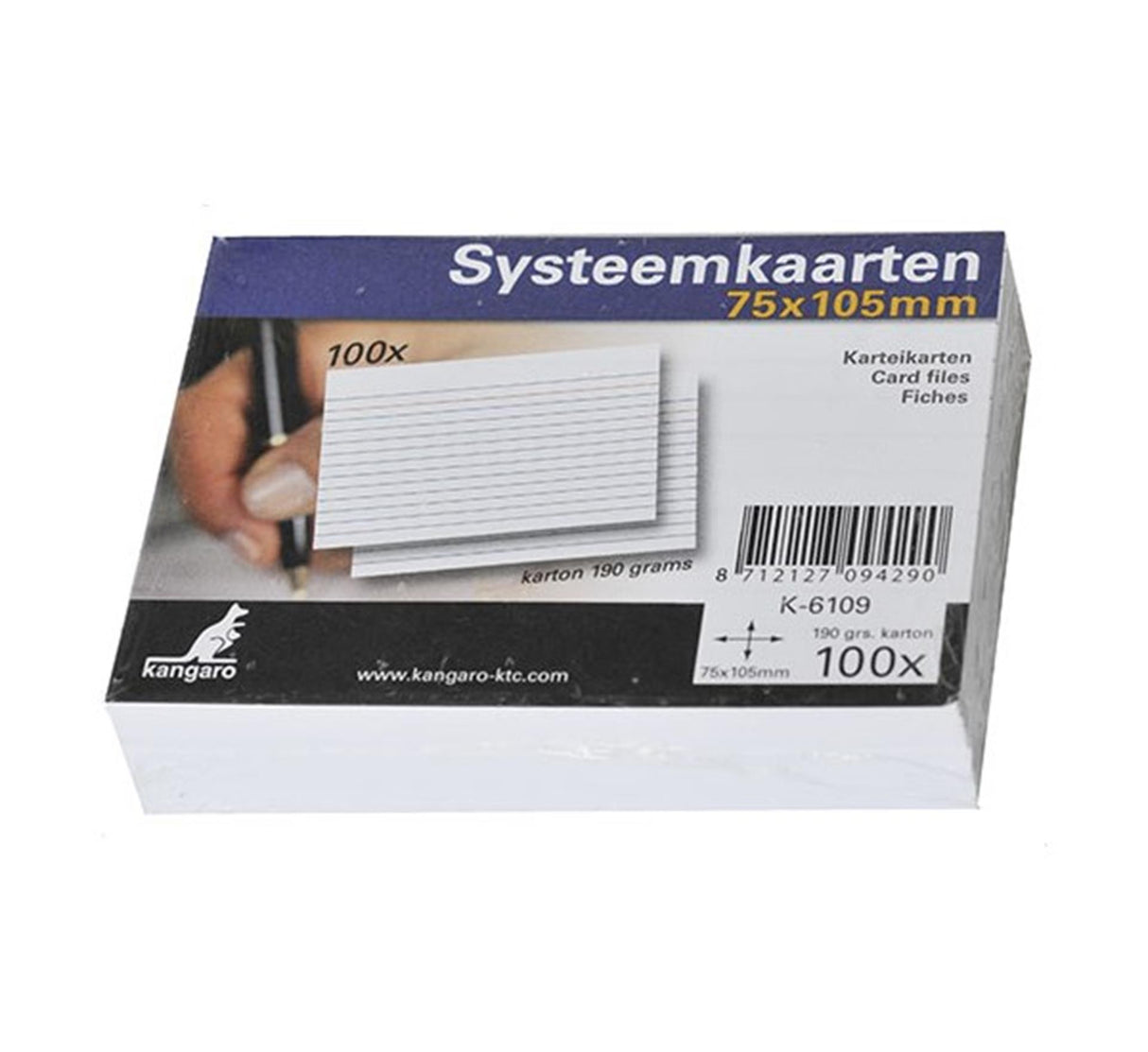 Carte système Kangaro 75x105mm 100x