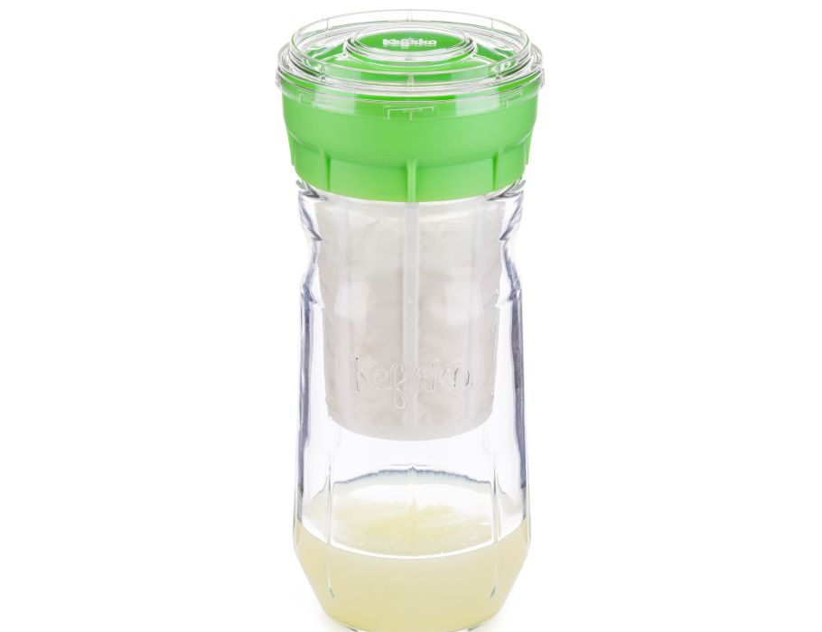 Machine à fromage Kefirko Kefir - Pot d'égouttage en verre - 1400 ml