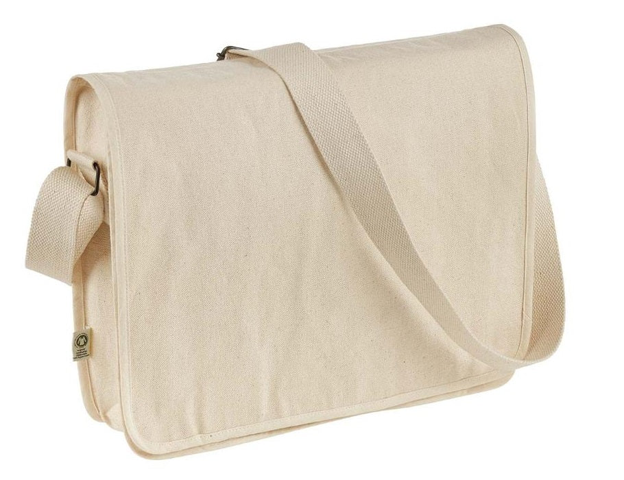 Sac bandoulière Mémo en coton bio