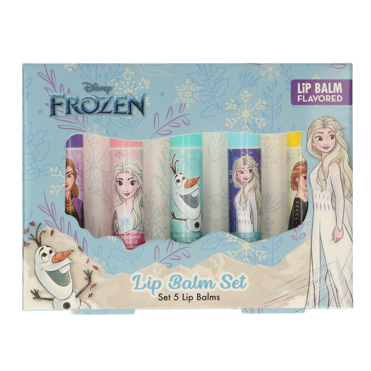 Disney ensemble de baume à lèvres congelé 5 pcs.