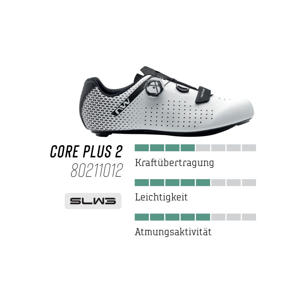 Northwave core plus 2 - road bike shoes | 43