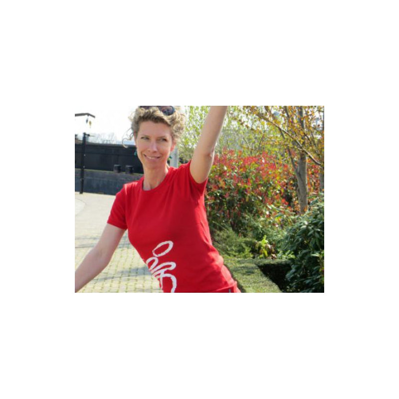 t-shirt kickbike rouge taille m