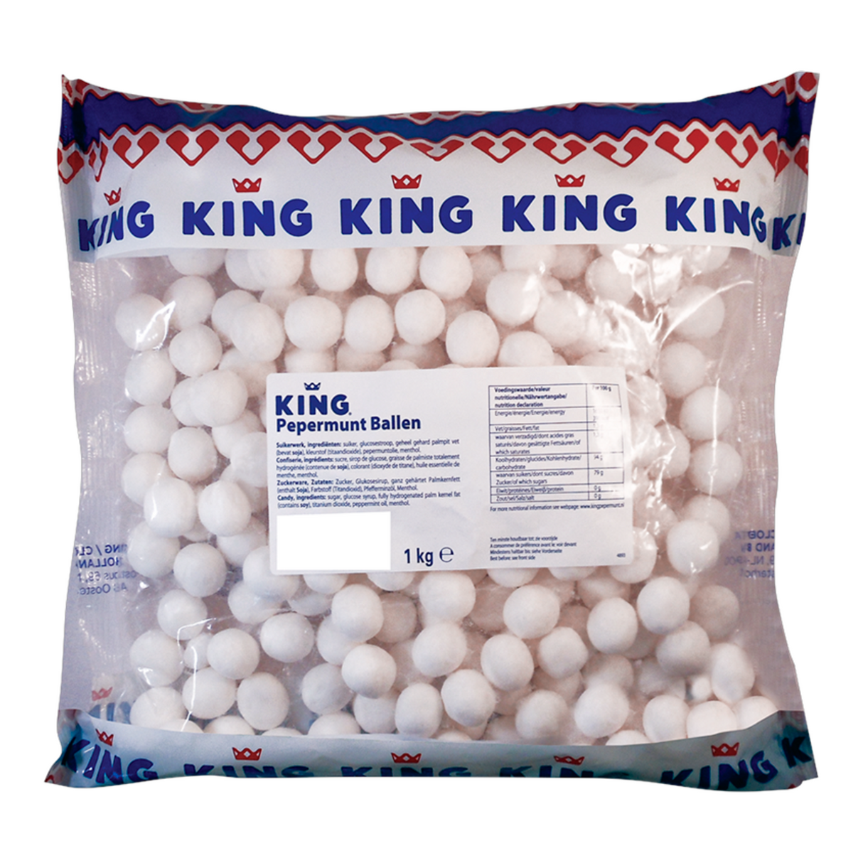 Boules de menthe poivrée King (6x 1kg)