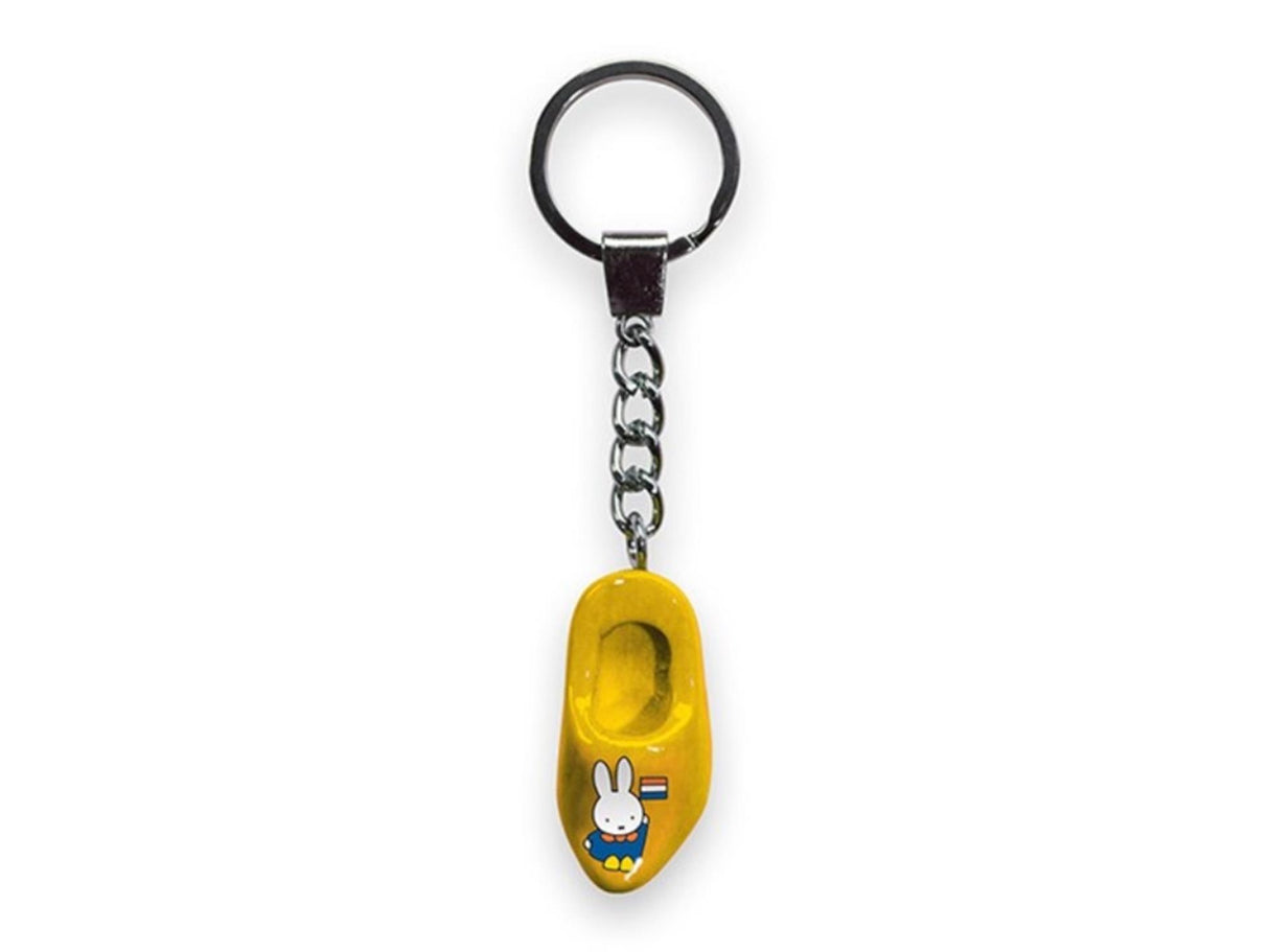 Miffy porte-clés 1 sabot 4 cm jaune