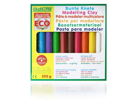 Pâte à modeler Ökonorm - bâtons - 10 pièces