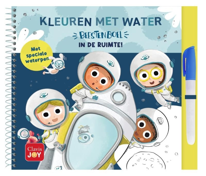 Clavis colore à l'eau. animaux - dans l'espace !