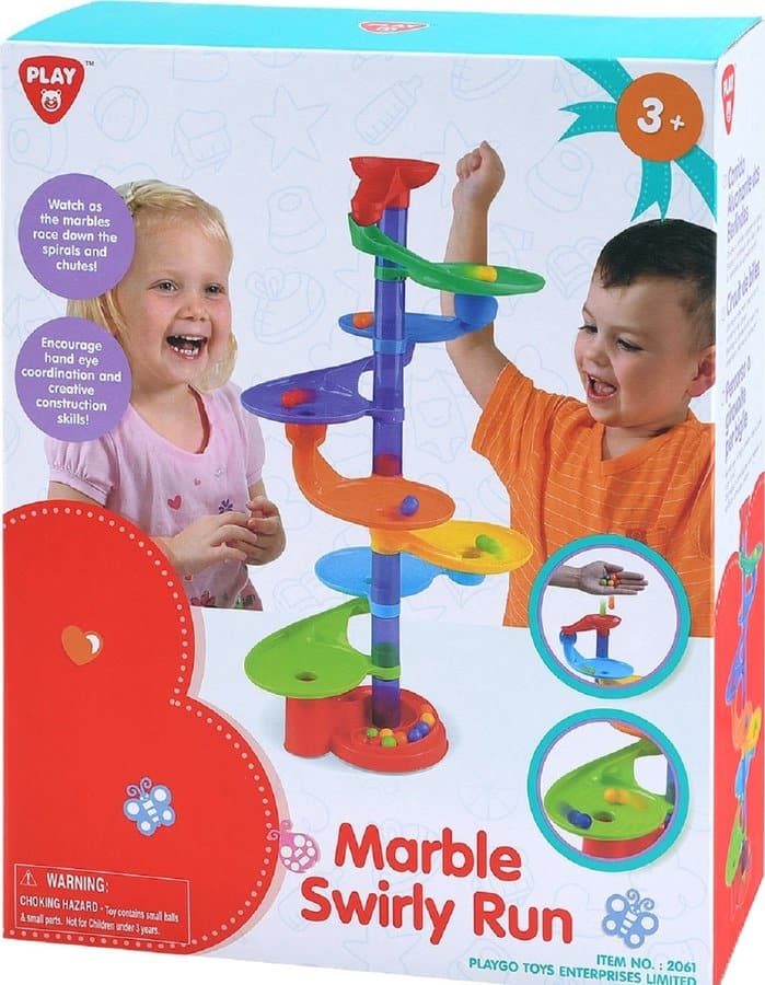 Playgo - piste de billes avec billes