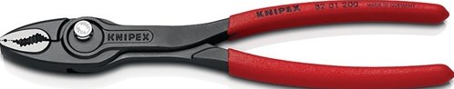 Pince à poignée avant Knipex | longueur 200 mm | gaine en plastique poli | phosphaté noir | 1 pièce - 82 01 200 - 82 01 200