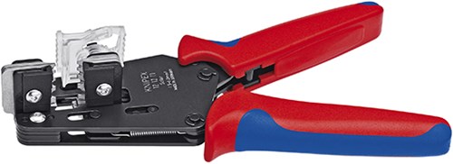 Pince à dénuder de précision Knipex brunie 195 mm | capacité de dénudage : 1,5 - 6,0 mm - 121211