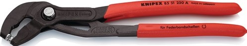 Knipex Pince pour colliers de serrage Pince pour colliers à ressort avec serrure