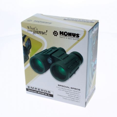 Jumelles Konus Emperor 8x42 wp wa avec revêtement de phase