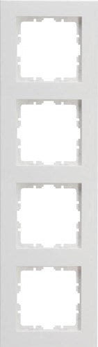 Enzo kopp hk07 cadre de couverture 4 volets blanc pur mat - 4624230