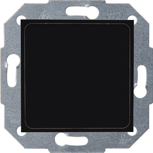 Kopp hk07 plaque d'obturation noir pur mat - 4624550