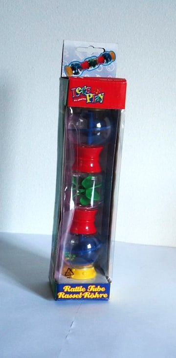 Tube Van der Doelen avec des perles qui s'enroulent de haut en bas