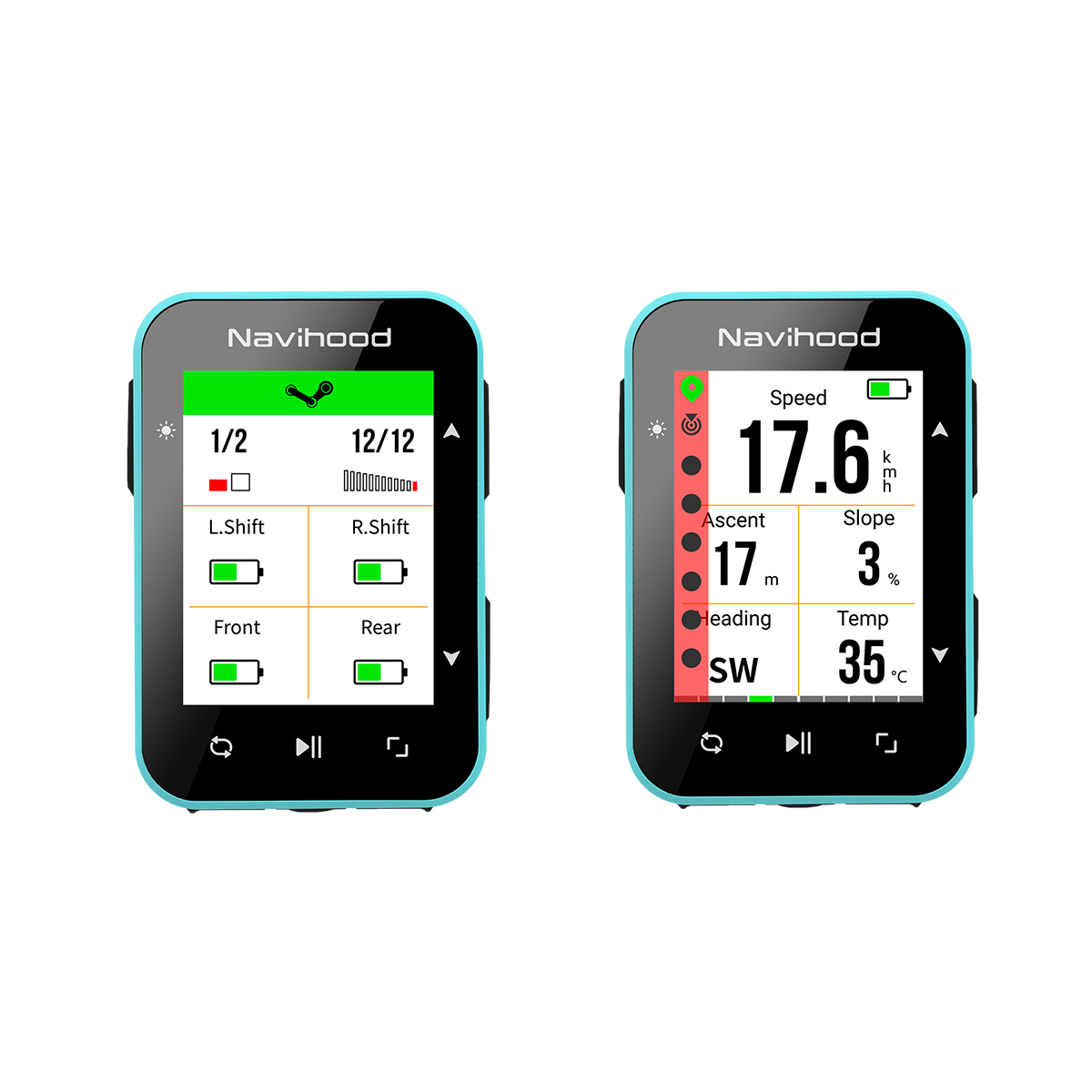 Navihood ordinateur de vélo navigation GPS L2
