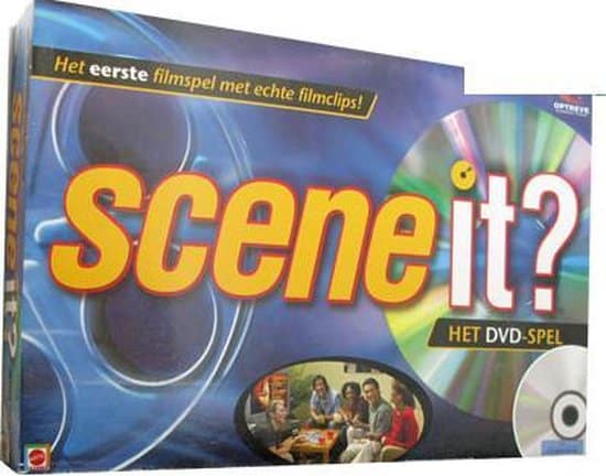 Scène de jeu DVD Mattel Il teste vos connaissances sur les films et les stars de cinéma