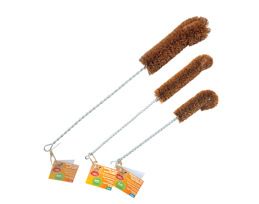 La droguerie écologique goupillon noix de coco - 20cm