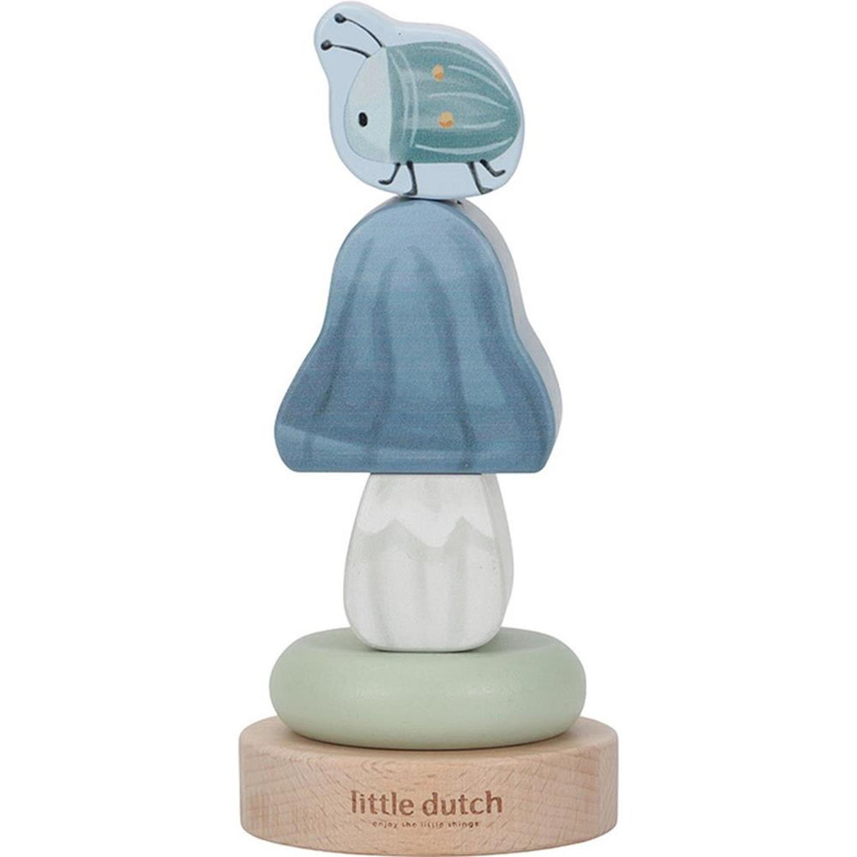 Little Dutch LD Forest Friends coffret cadeau bois bleu