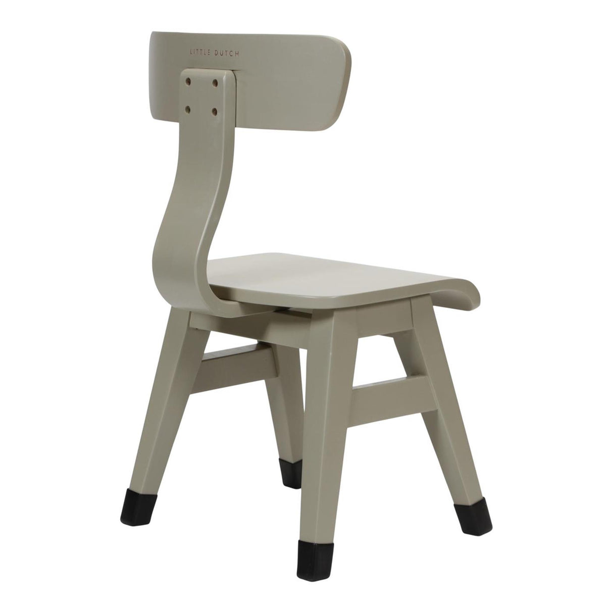 Petite chaise d'école hollandaise - olive fsc