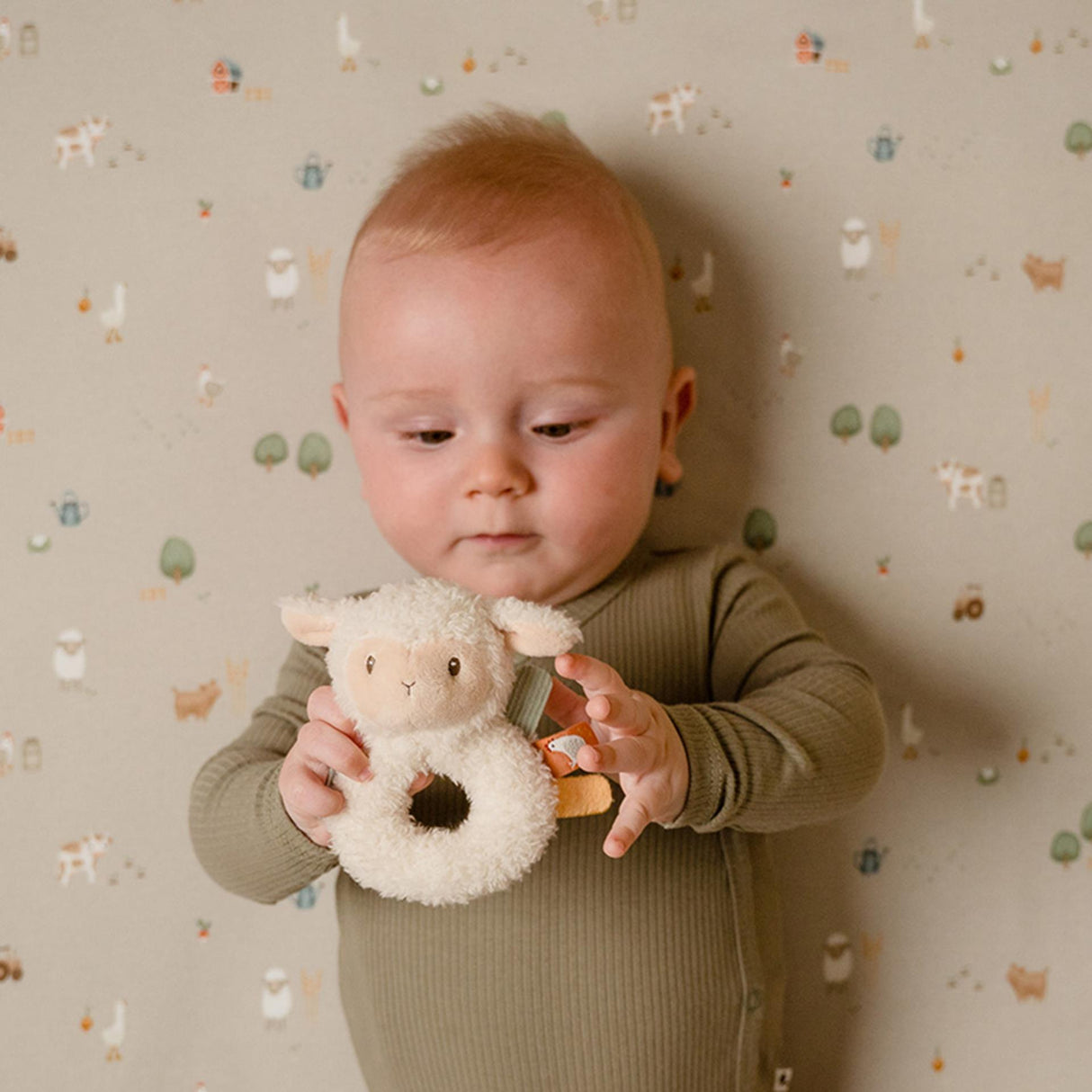 Little Dutch Tiamo hochet anneau mouton Little Farm
