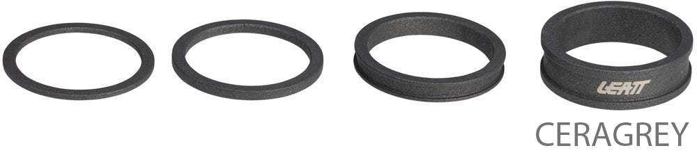 Leatt top cap headset ceramag spacer kit | ceragrey