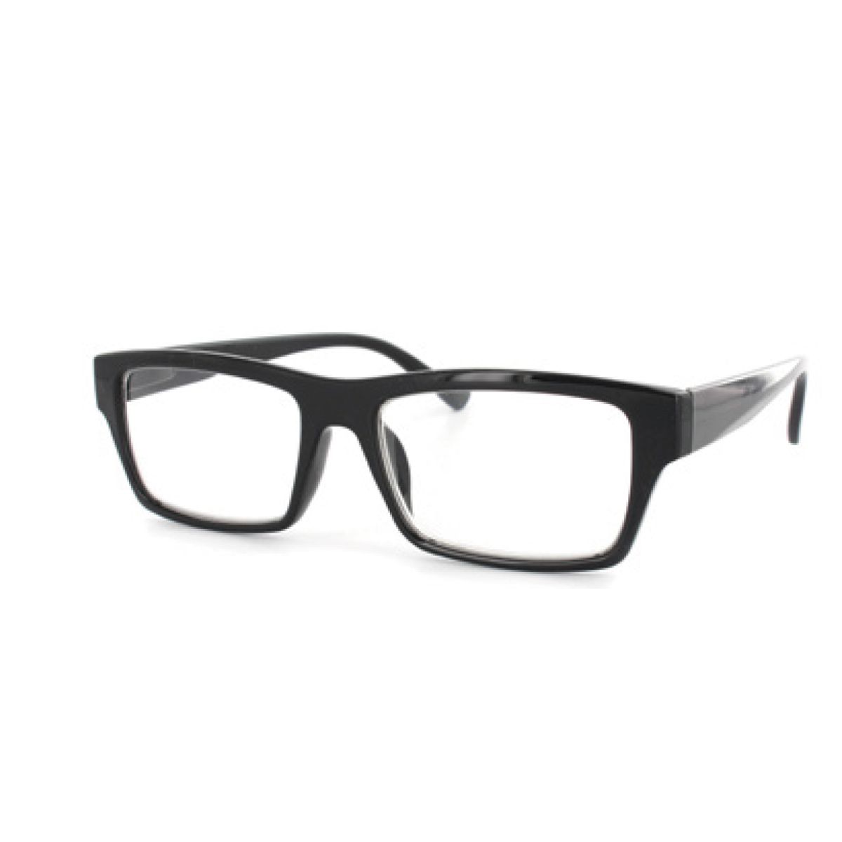 Lunettes de lecture Spectrum noires assorties rectangulaires