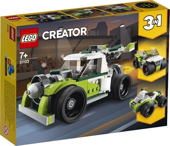 Créateur Lego - Le camion fusée 31103