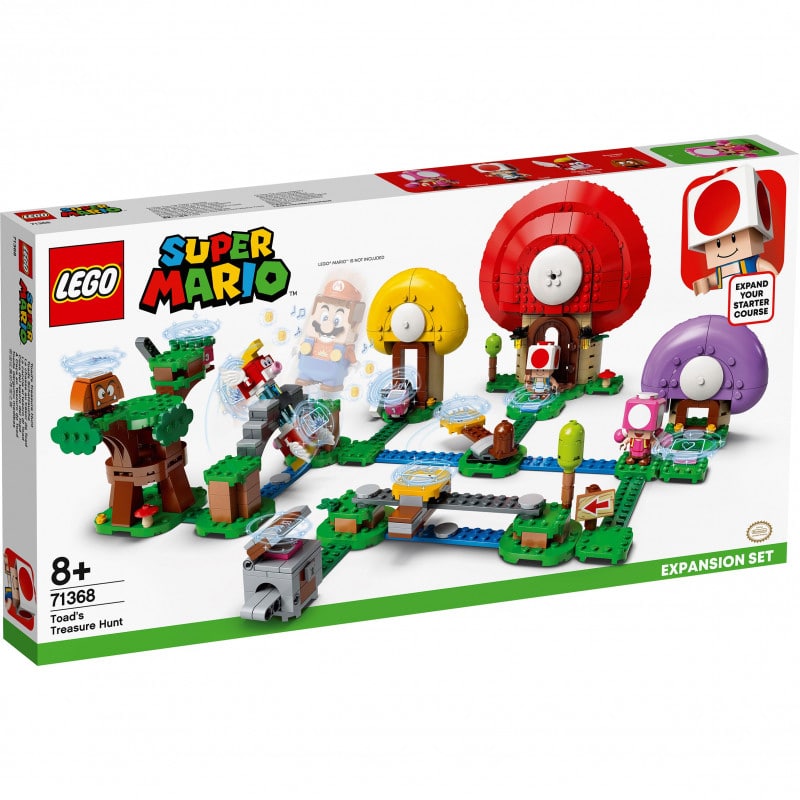 Lego Super Mario - 71368 Extension de la chasse au trésor des crapauds