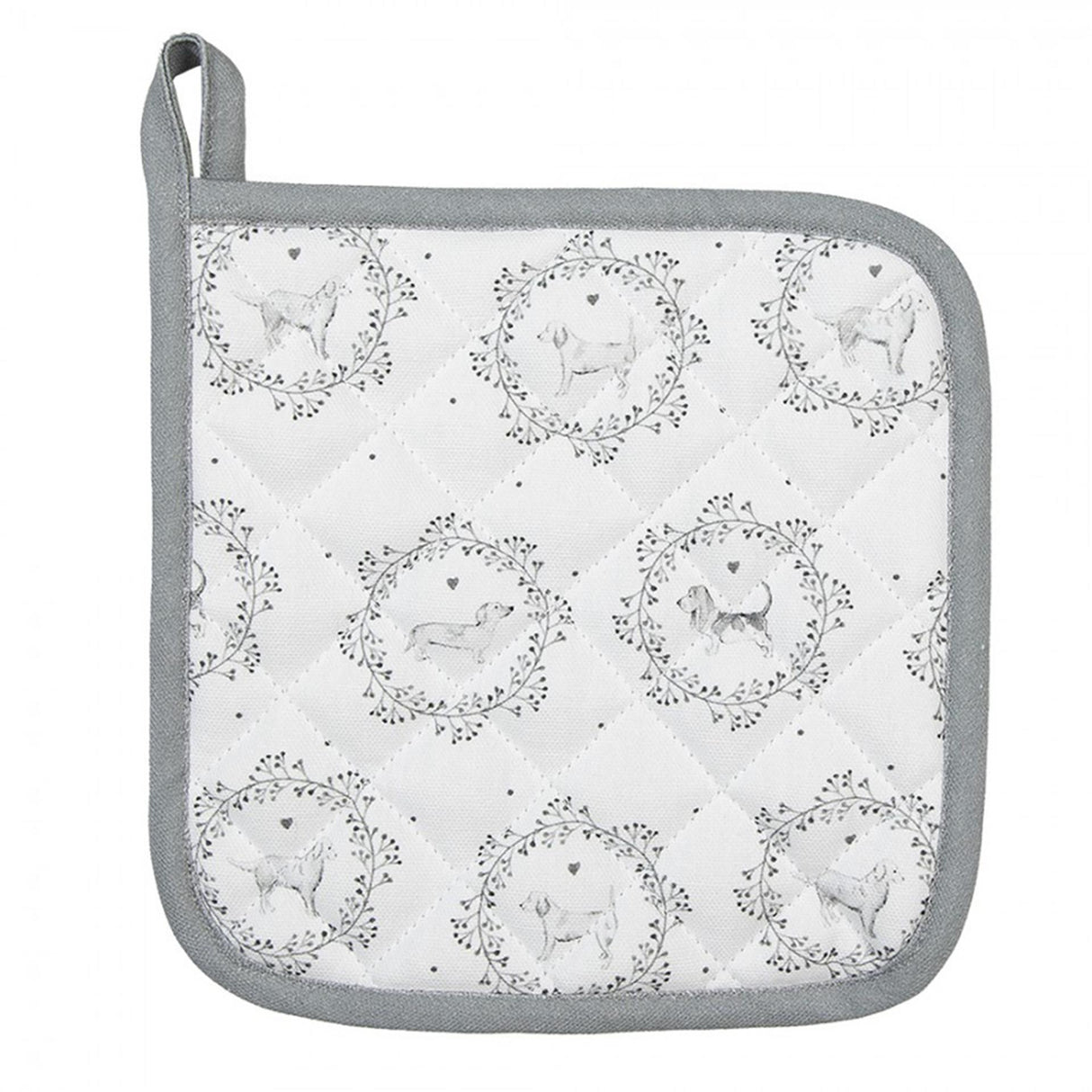 Clayre eef cache-pot chien 20x20cm