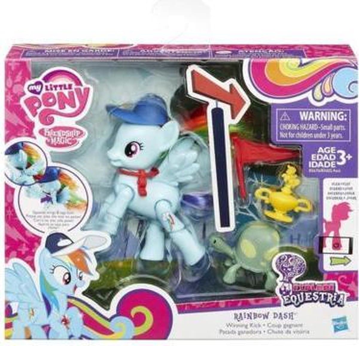 Hasbro petit poney tableau de bord arc-en-ciel mobile