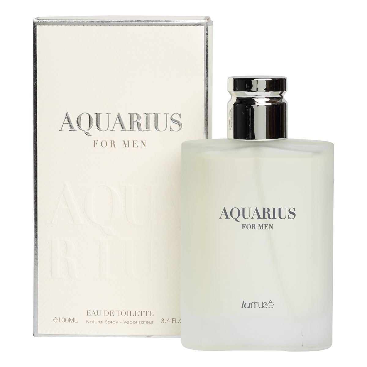 Lamusê par lattafa eau de toilette vaporisateur homme verseau 100ml