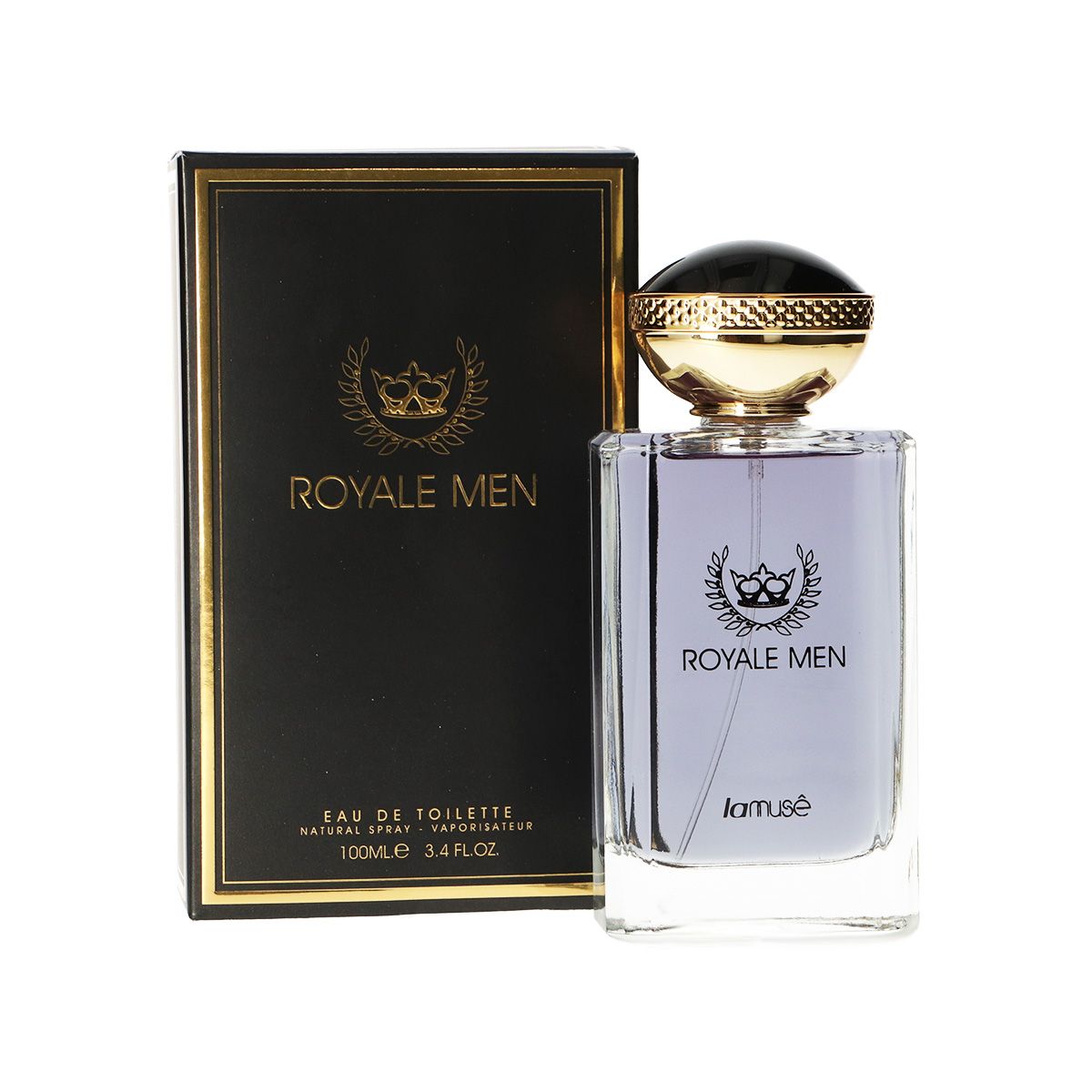 Lamusê par lattafa eau de toilette spray royale homme 100ml