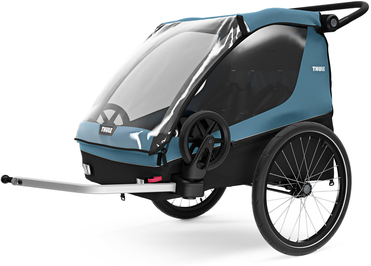 Remorque enfant Thule coursier bleu noir