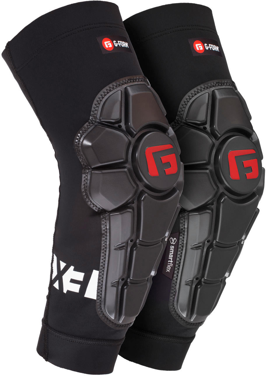 Protège-coude en forme de G. pro-x3 jeunesse noir s m