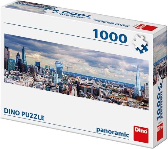 Puzzle Dinotoys - vue panoramique de Londres - 1000 pièces