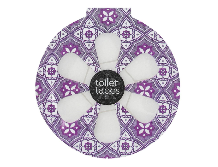 Coupes de toilettes Ruban de toilette WC Block - Belle lavande