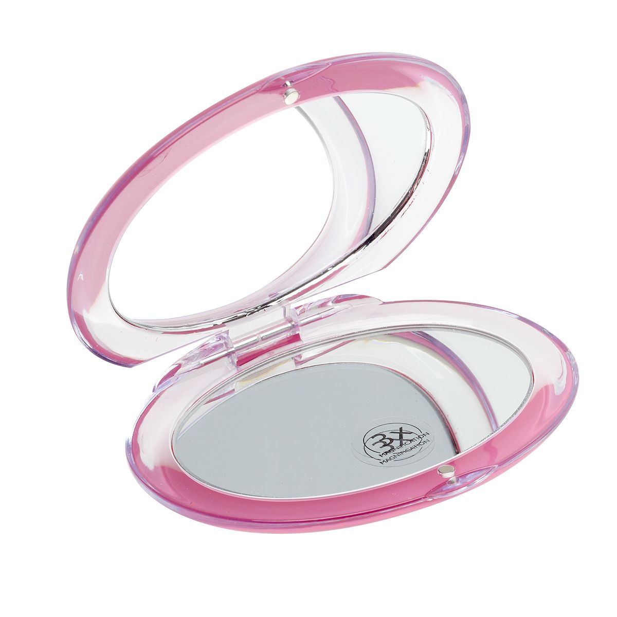 Lsp miroirs sac miroir ovale grossissant 3x assorti