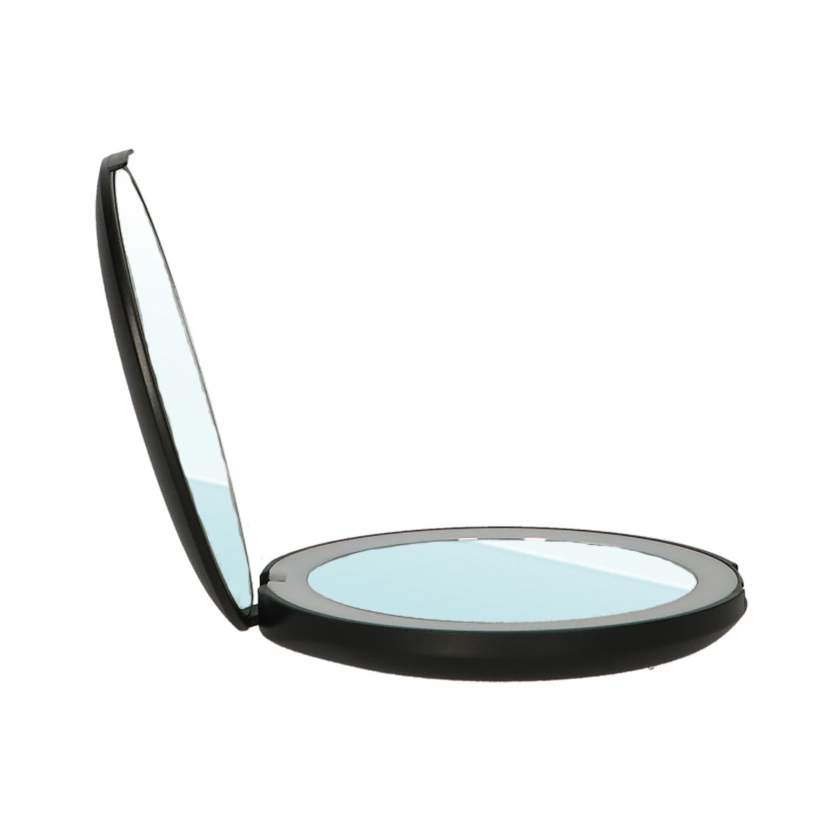 Lsp miroirs miroir de sac compact rond grossissant 5x avec LED