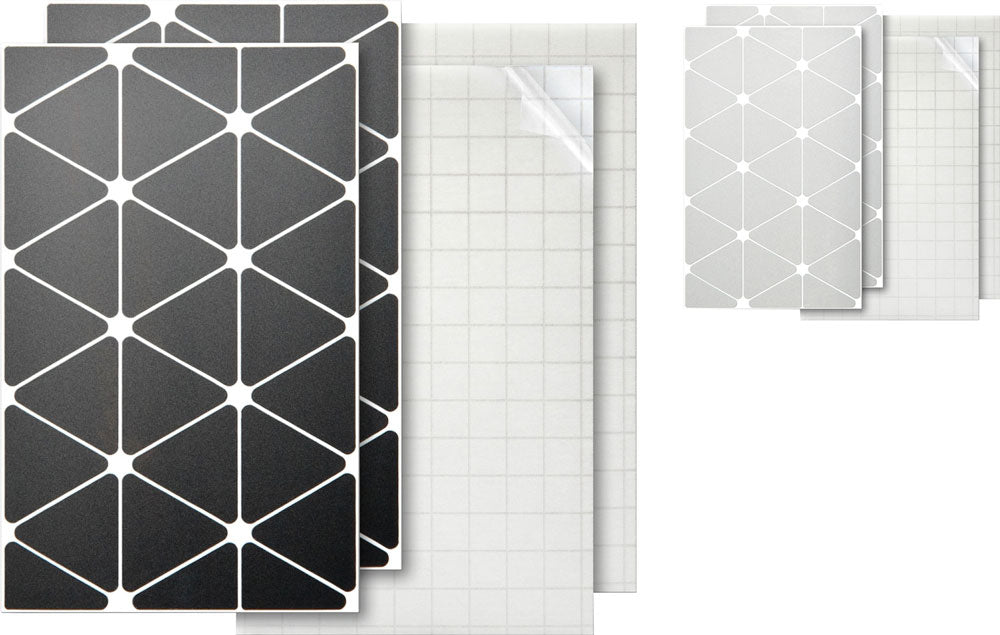 Triangles d'autocollants réfléchissants Luxshield