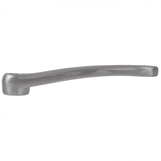 Cranche M-Wave aluminium 170 mm d'argent gauche