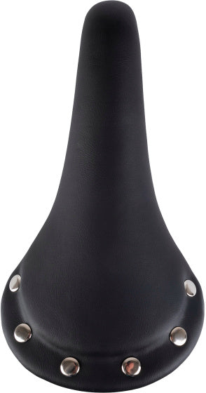 M-wave rivet race selle unisexe imitation cuir noir