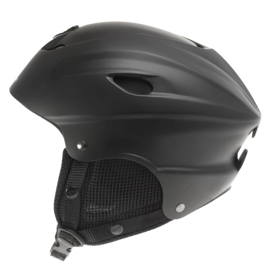 M-wave Ski Casque Unisexe Matt Black Taille 55 58 cm