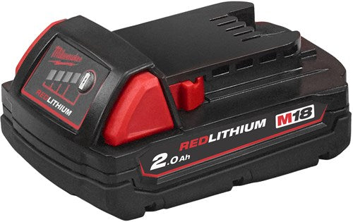 Batterie Milwaukee m18 b2 (18 v 2,0 ah li-ion) - 4932430062