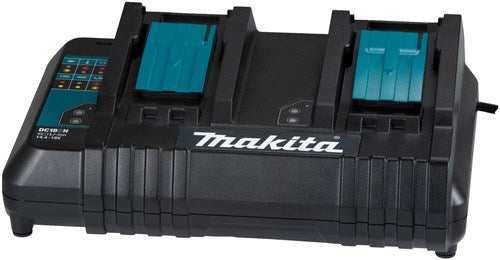 Chargeur Makita dc18sh pour charger simultanément 2 batteries - chargeur duo - dc18sh