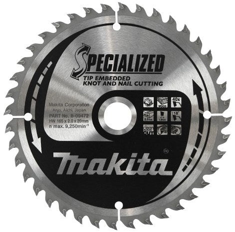 Makita accessoires lame de scie circulaire tipe 190x30x2.0 24t 23g - b-09422