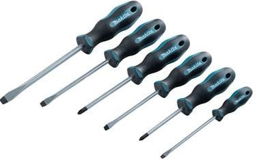 Accessoires Makita Makita E-10512 jeu de tournevis 6 pièces SL4 SL5.5 SL6.5 SL8 PZ1 PZ2