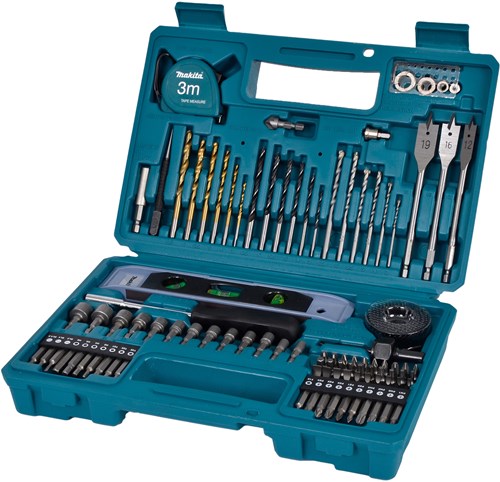 Accessoires Makita e-10730 | jeu d'embouts de forage et de tournevis | 102 pièces en coffret - e-10730