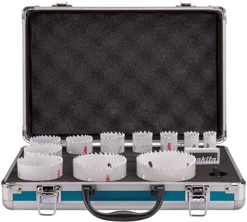 Accessoires Makita ensembles de forets makita ensemble de scies cloches bi-m 14 pièces | 14 pièces | bimétallique - d-47298